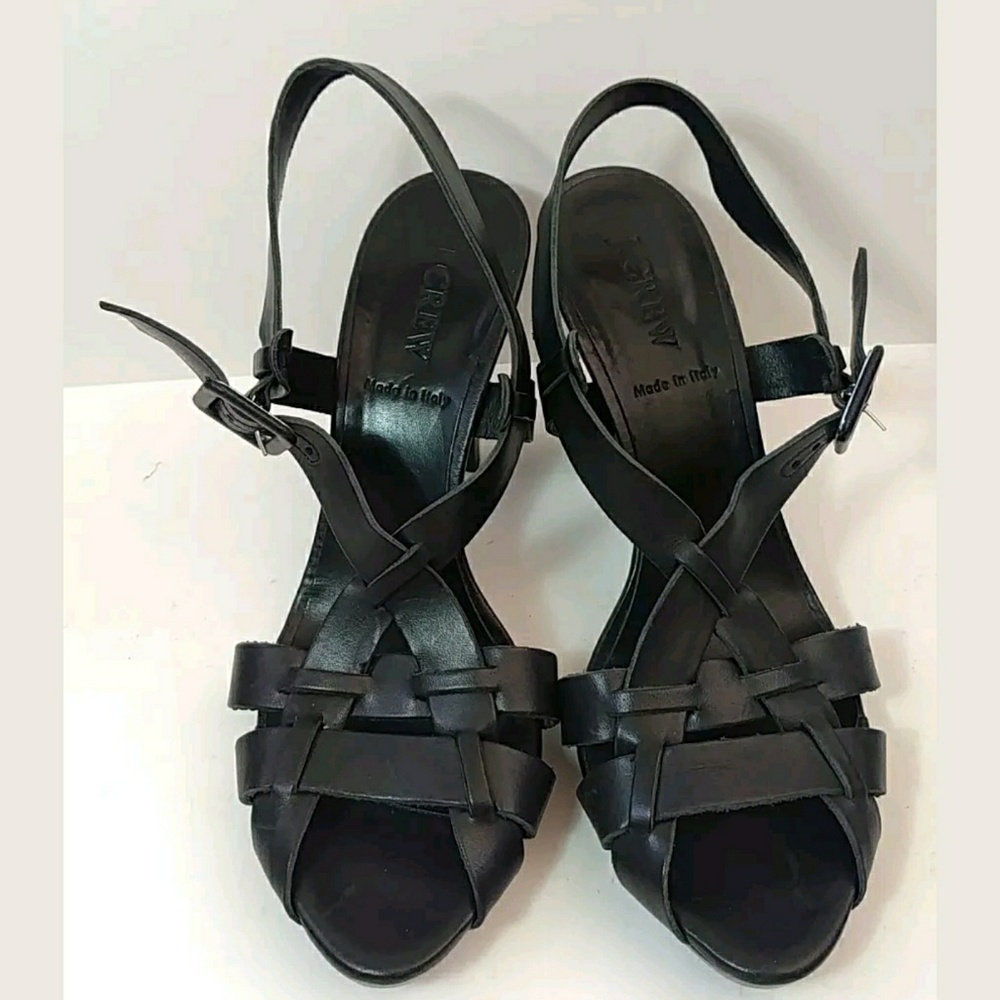 JCrew Womens Arlene Platform Strap Sandals Sz 8.5